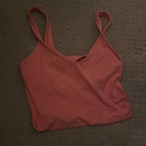 LULULEMON align salmon pink top